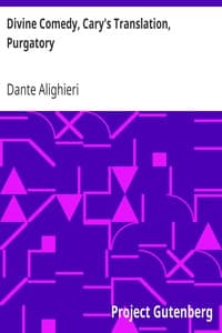 Divine Comedy, Cary's Translation, Purgatory book cover