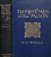 The First Men in the Moon book cover
