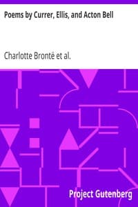 Poems by Currer, Ellis, and Acton Bell