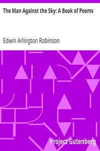 The Man Against the Sky: A Book of Poems book cover