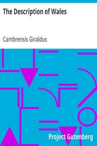 The Description of Wales book cover