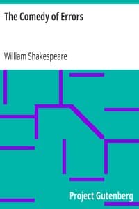 The Comedy of Errors book cover