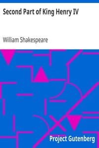 Second Part of King Henry IV book cover