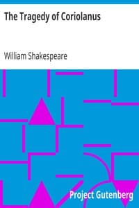 The Tragedy of Coriolanus book cover