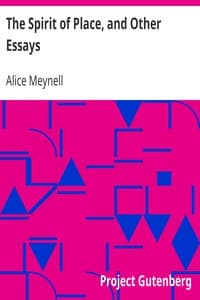 The Spirit of Place, and Other Essays