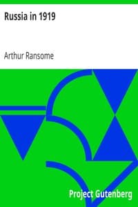 Russia in 1919 book cover