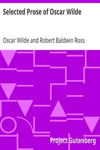 Selected Prose of Oscar Wilde book cover