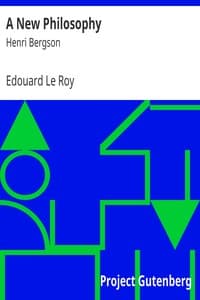 A New Philosophy book cover