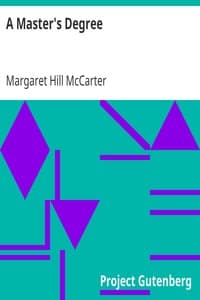 A Master's Degree book cover