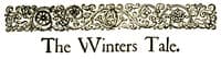 The Winter's Tale book cover