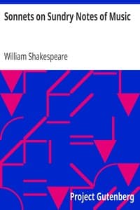 Sonnets on Sundry Notes of Music book cover