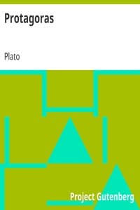 Protagoras book cover
