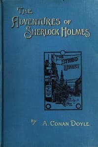 The Adventures of Sherlock Holmes book cover