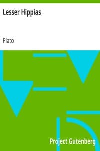 Lesser Hippias book cover