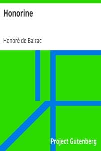 Honorine book cover