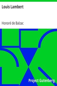 Louis Lambert book cover