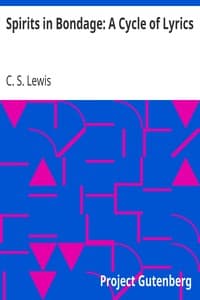 Spirits in Bondage: A Cycle of Lyrics book cover