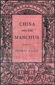 China and the Manchus book cover