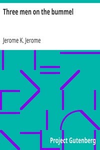Three men on the bummel book cover