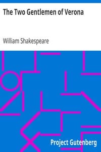 The Two Gentlemen of Verona book cover