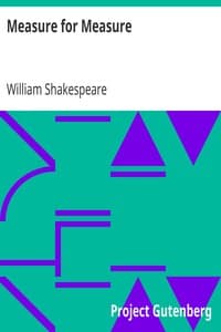 Measure for Measure book cover