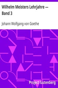 Wilhelm Meisters Lehrjahre — Band 3