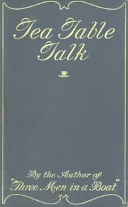 Tea-Table Talk book cover