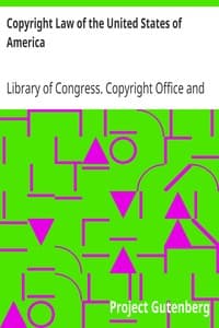 Copyright Law of the United States of America
Contained in Title 17 of the United States Code book cover