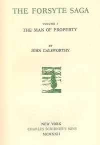 The Forsyte Saga, Volume I.
The Man Of Property