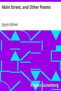 Main Street, and Other Poems