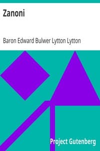 Zanoni book cover