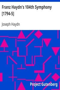 Franz Haydn's 104th Symphony [1794-5]
MIDI file