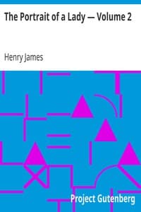 The Portrait of a Lady — Volume 2 book cover