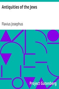 Antiquities of the Jews book cover
