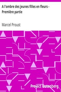 A l'ombre des jeunes filles en fleurs - Première partie book cover