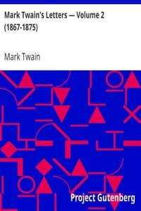 Mark Twain's Letters — Volume 2 (1867-1875) book cover