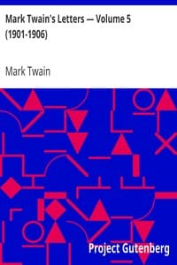 Mark Twain's Letters — Volume 5 (1901-1906) book cover
