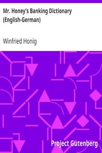 Mr. Honey's Banking Dictionary (English-German)