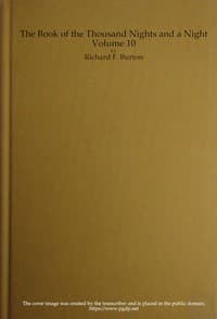 The Book of the Thousand Nights and a Night — Volume 10 (of 10) book cover