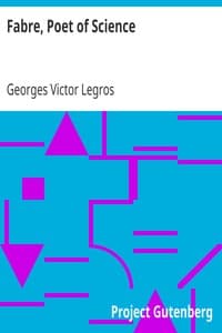 Fabre, Poet of Science book cover