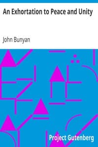 An Exhortation to Peace and Unity book cover