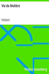 Vie de Molière book cover
