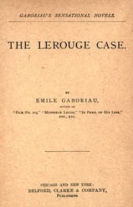 The Lerouge Case book cover