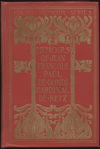 Memoirs of Jean François Paul de Gondi, Cardinal de Retz — Complete book cover