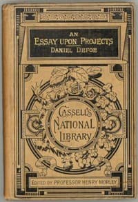 An Essay Upon Projects book cover