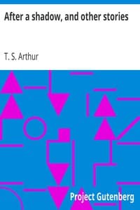 After a shadow, and other stories book cover