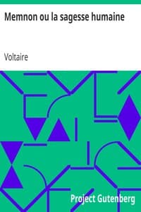 Memnon ou la sagesse humaine book cover