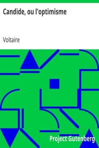 Candide, ou l'optimisme book cover