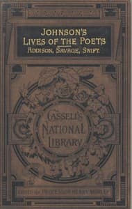 Johnson's Lives of the Poets — Volume 1