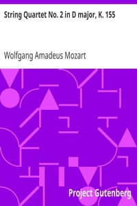 String Quartet No. 2 in D major, K. 155